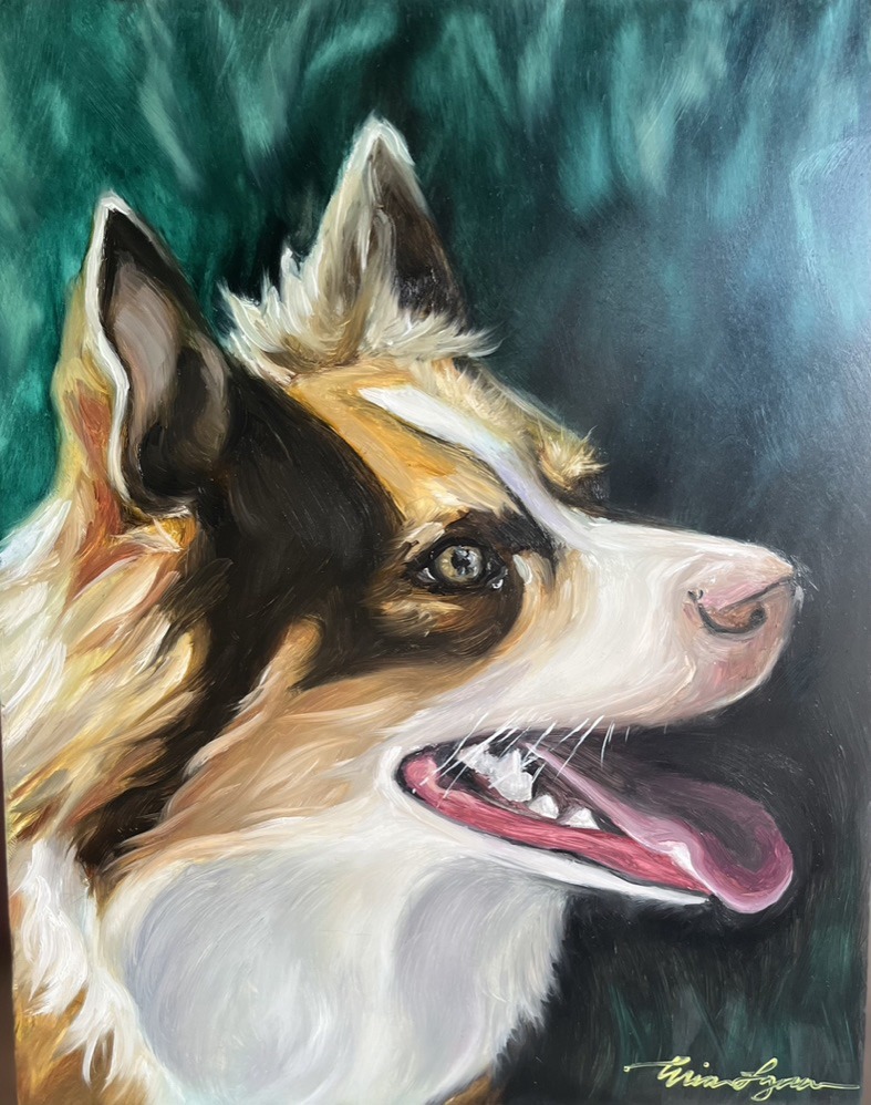 Dog Portrait Commissions - Lilly SOLD