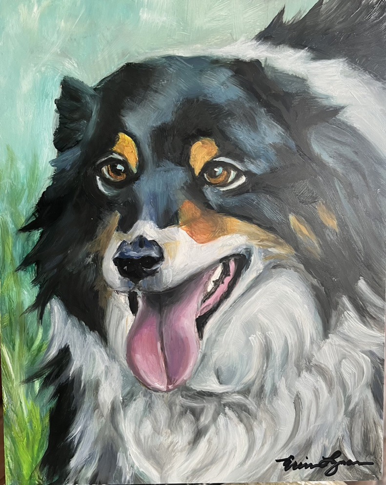 Dog Portrait Commissions - Molly SOLD